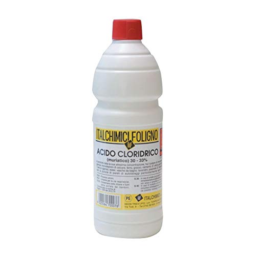 Acido Cloridrico Muriatico Lt. 1 PURO AL 33% Acido Cloridrico Muriatico Lt. 1 PURO AL 33%